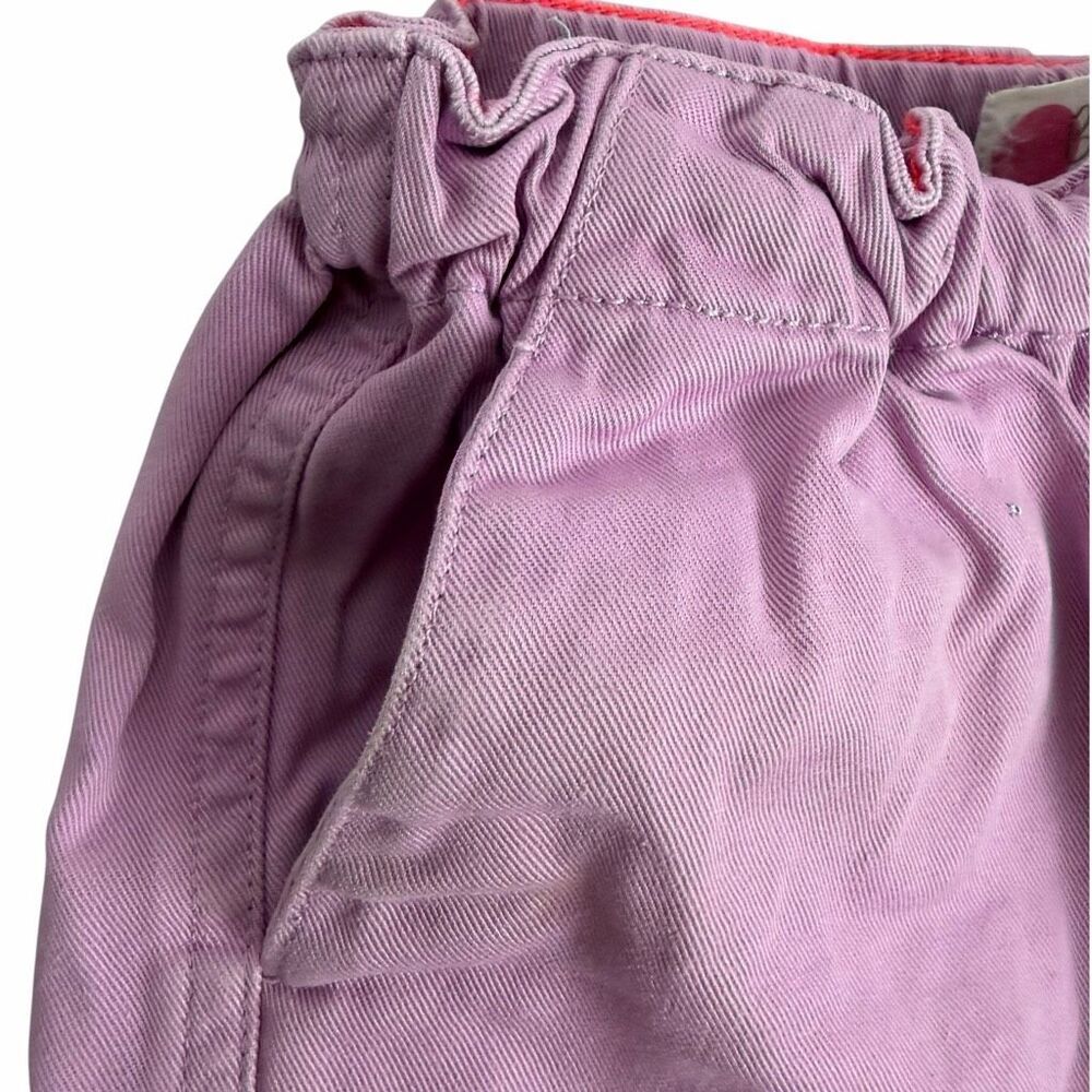 Mini Boden size 6 Ruffle Hem Shorts Purple PLAY - Picture 4 of 6